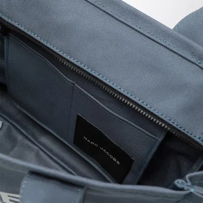 Marc Jacobs The Large Tote Bag In Blue Canvas In Blue