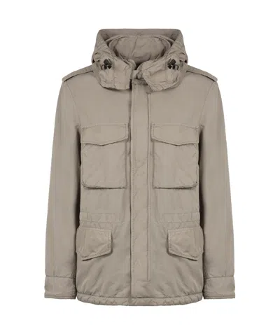 Aspesi Drawstring Hooded Casual Jacket