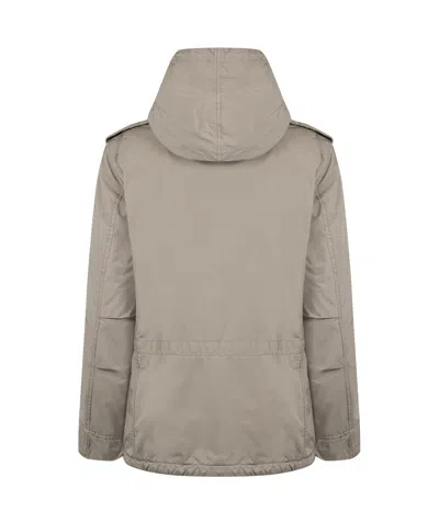 Aspesi Drawstring Hooded Casual Jacket