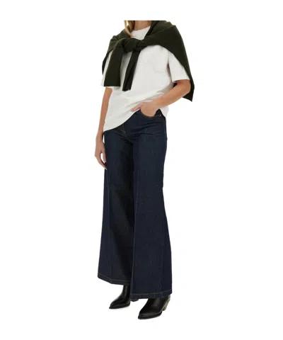 Aspesi 0160 Wide Leg Long Jeans