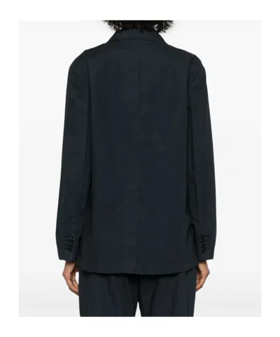 Aspesi Blazer In Denim Di Cotone - Denim