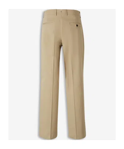 Berwich Belt Loops Slacks In Brown