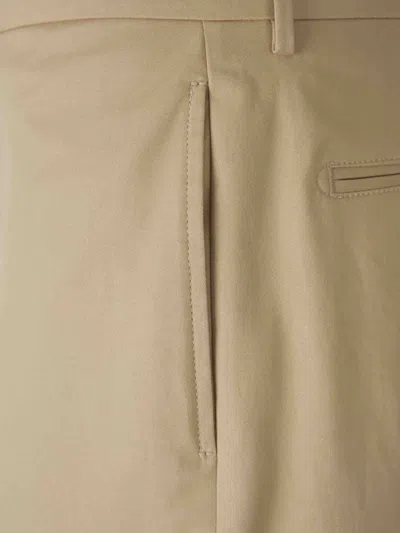 Berwich Belt Loops Slacks In Brown