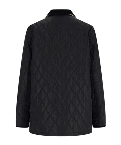 Burberry Women Quilted Thermoregulated Jacket In Black