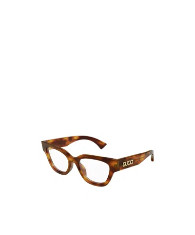 Gucci Geometric Flat Mirror In Multi