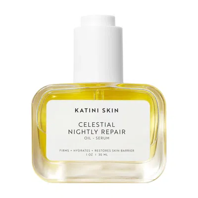 Katini Skin Celestial Nightly Skin Repair Oil Serum For Firming, Hydrating And Restoring + Kakadu Plum 1 Oz/30 M