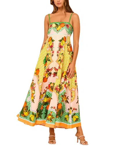 Charlotte Green Maxi Dress