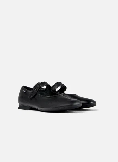 Camper Casi Myra Mary Jane Shoes In Black
