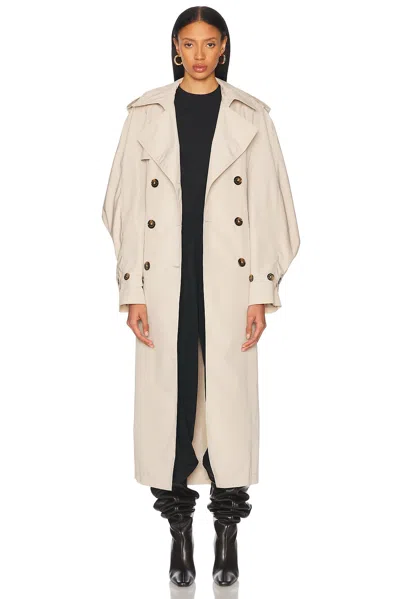 Alexandre Vauthier Taffeta Trench Coat