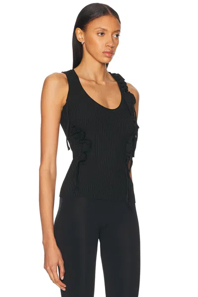 Coperni Knitted Ribbon Tank Top