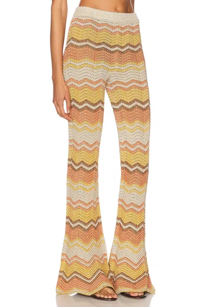 Retroféte Amira Crochet Flared Trousers