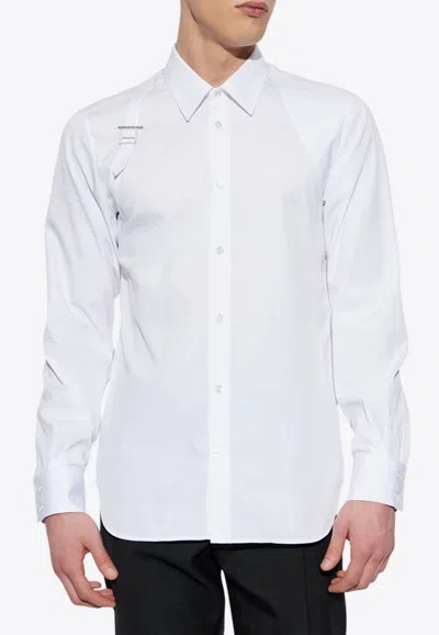 Alexander Mcqueen Harness Shirt In White