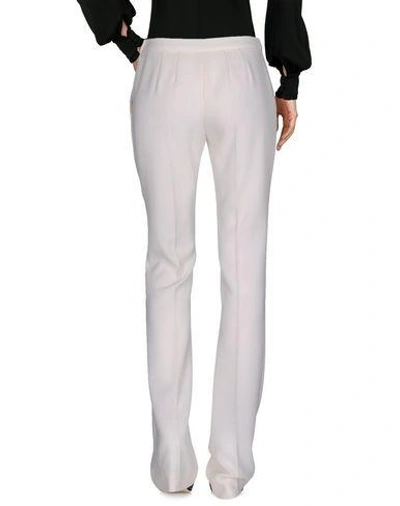 Shop Ermanno Scervino Casual Pants In Ivory