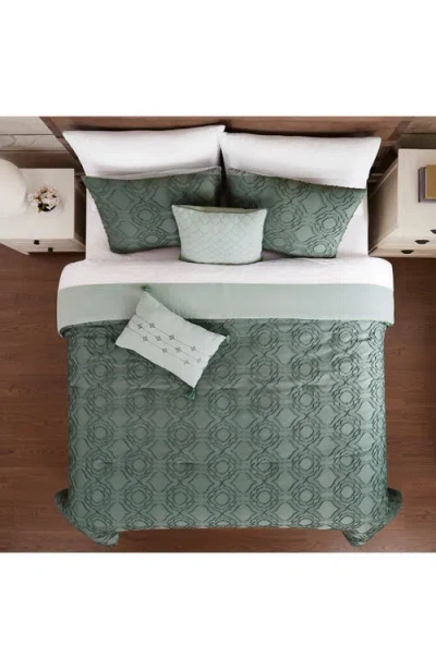 Modern Threads Jacquard Microfiber 5-piece Comforter Set