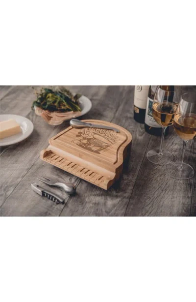 Picnic Time Mickey Mouse Piano Cheeseboard Set
