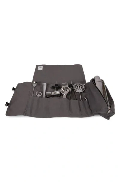 Picnic Time Barkeep Roll Up 12-piece Bar Tool Set
