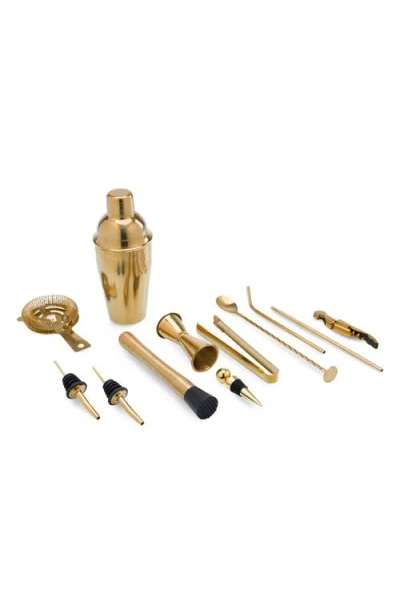 Picnic Time 13-piece Lazy Susan Carousel Bar Tool Set