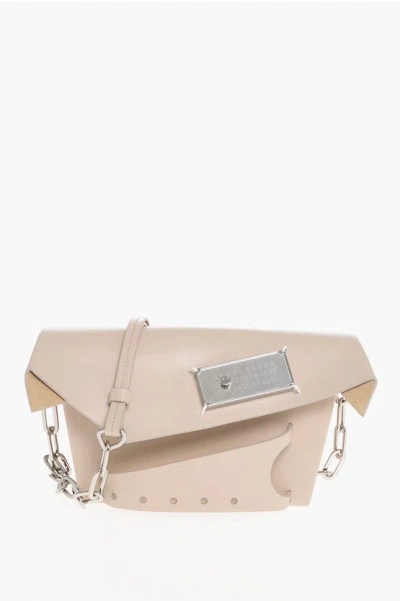 Maison Margiela Mm11 Leather Classique Clutch With Removable Shoulder Strap