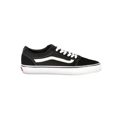 Vans Black Polyester Sneaker In Black