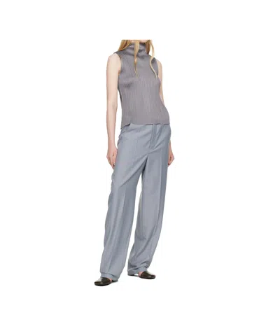 Issey Miyake Basics Pleated Sleeveless Top