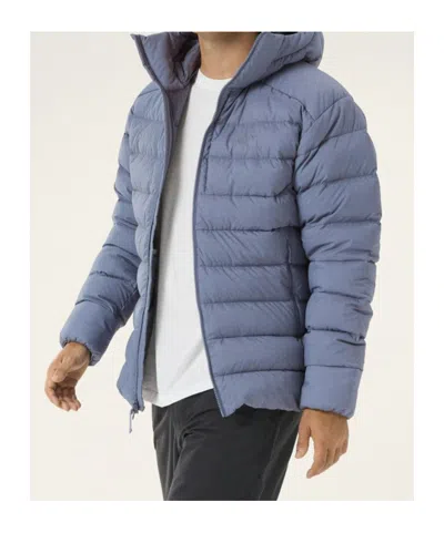 Arc'teryx Thorium Hooded Down Jacket In Blue