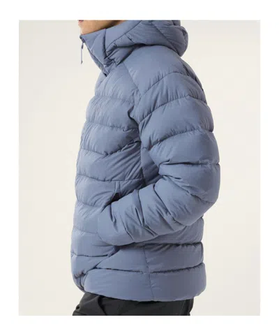 Arc'teryx Thorium Hooded Down Jacket In Blue