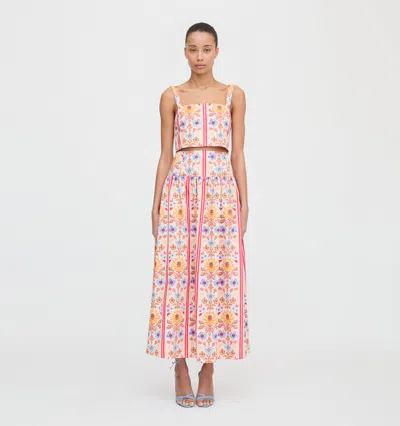 Hill House Home The Clara Crop Top In Pink