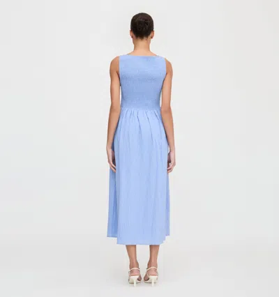 Hill House Home The Cosima Nap Dress Blue Stripe