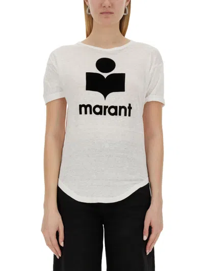 Isabel Marant Étoile T-shirt "koldi" In Gray