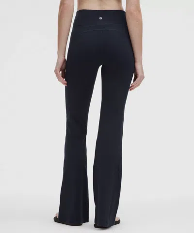 Lululemon Wunder Under Smoothcover Ultra-flared High-rise Yoga Pants In Black