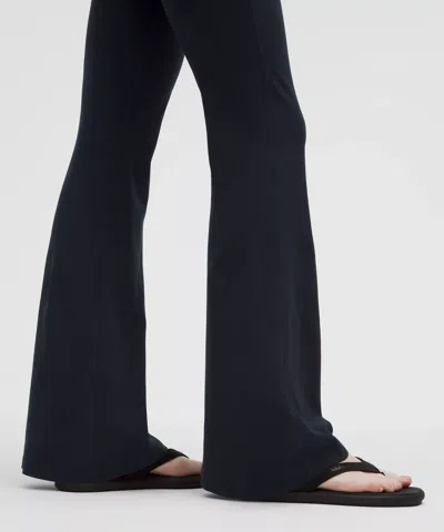 Lululemon Wunder Under Smoothcover Ultra-flared High-rise Yoga Pants In Black