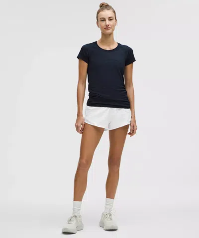 Lululemon Hotty Hot 2.5 Low Rise Short In White