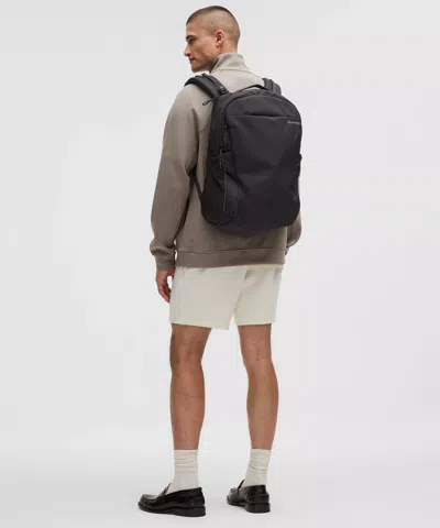 Lululemon - Triple-zip Backpack 28l  - Black,neutral/black/traverse Grey