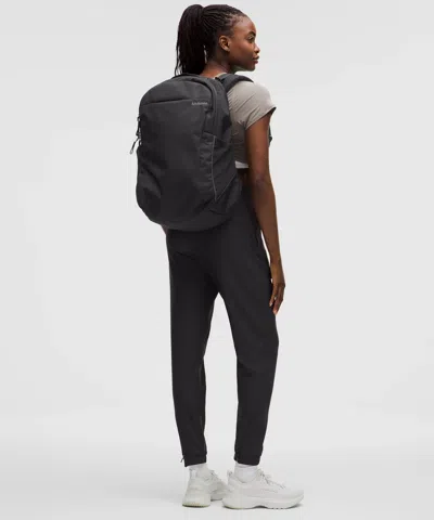 Lululemon - Triple-zip Backpack 28l  - Black,neutral/black/traverse Grey