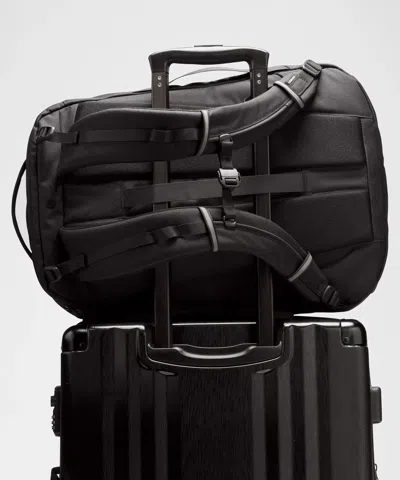 Lululemon - Triple-zip Backpack 28l  - Black,neutral/black/traverse Grey