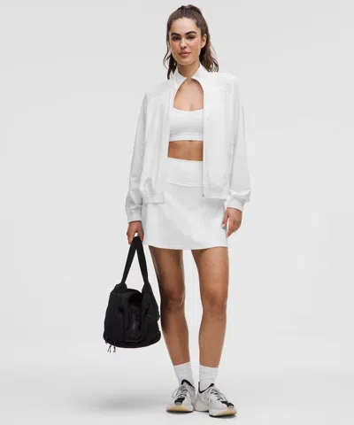 Lululemon Lightweight High-rise Tennis Skirt In White