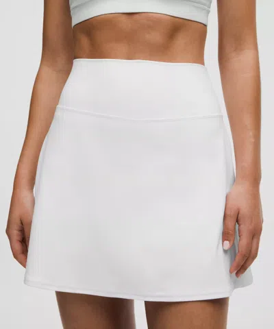 Lululemon Lightweight High-rise Tennis Skirt In White
