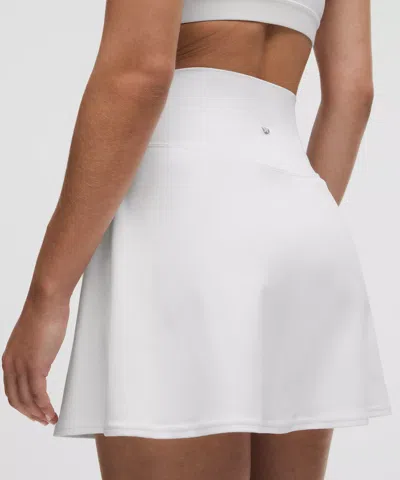 Lululemon Lightweight High-rise Tennis Skirt In White