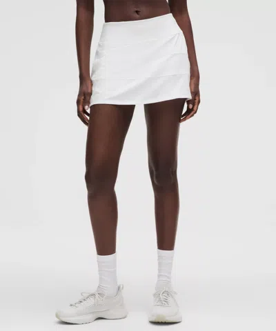 Lululemon Lightweight High-rise Tennis Skirt In White