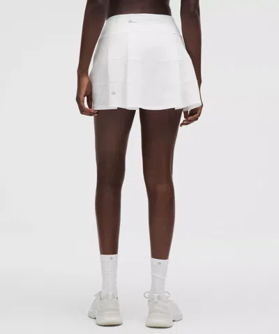 Lululemon Lightweight High-rise Tennis Skirt In White
