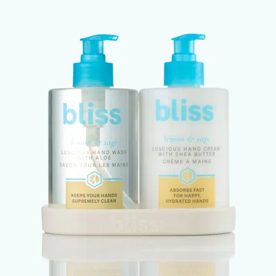 Bliss World Store Lemon & Sage Happy Hands Cream & Wash Duo