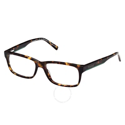 Timberland Demo Rectangular Men's Eyeglasses Tb1847 053 55