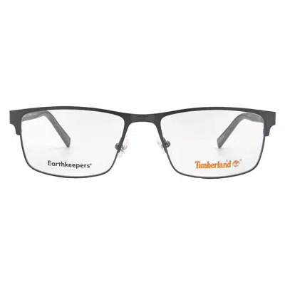 Timberland Demo Rectangular Men's Eyeglasses Tb1594 009 58