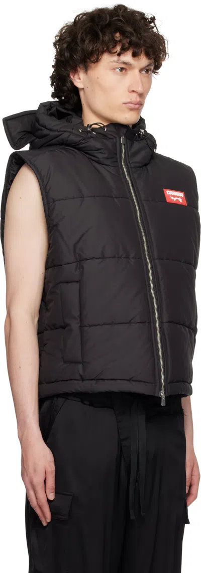 Charles Jeffrey Loverboy Black Kitty Vest