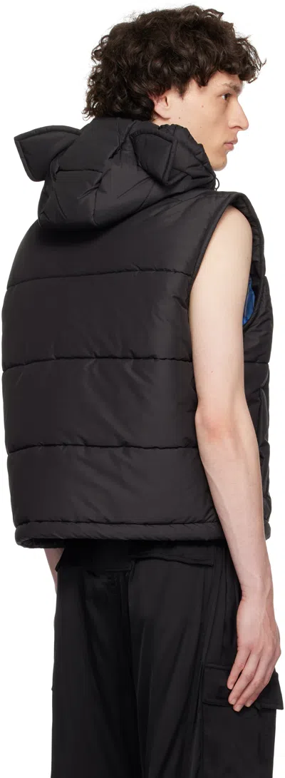 Charles Jeffrey Loverboy Black Kitty Vest