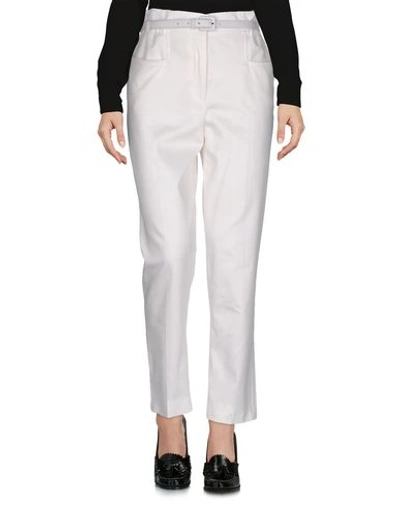 Ermanno Scervino Casual Trousers In Ivory