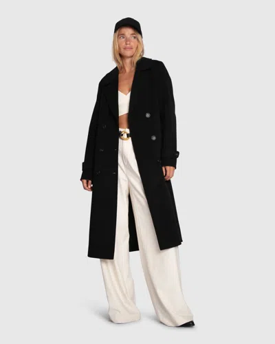 Belle & Bloom Front Runner Belted Coat