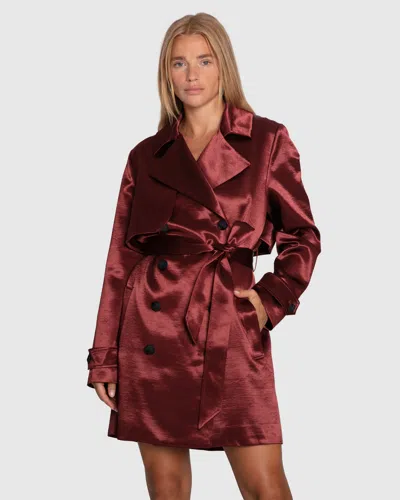 Belle & Bloom Will You Stay Trench Dress