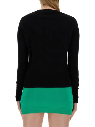 Vivienne Westwood Women Cotton And Cashmere Blend Jumper In Black