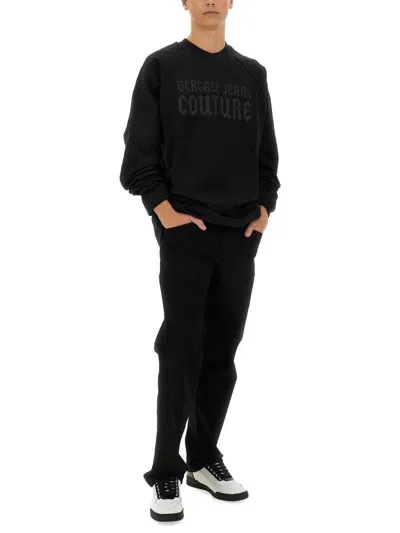 VERSACE JEANS COUTURE VERSACE JEANS COUTURE SWEATSHIRT WITH LOGO 